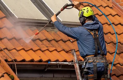 Démoussage et hydrofuge de toiture à Laboulbène